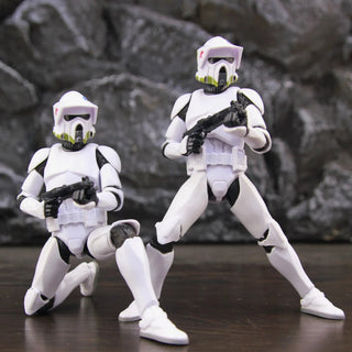 Star Wars 104th 212th 442nd 332nd 501st 6" Action Figure ARC ARF Trooper Shock Asohka Commander Phase 2 Episode II Clone Toys Alodia Store