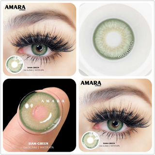 AMARA 1 Pair Color Contact Lenses for Eyes Natural Brown Lenses Beauty Fashion Monet lense Blue Lenses Green Eye Contact Alodia Store