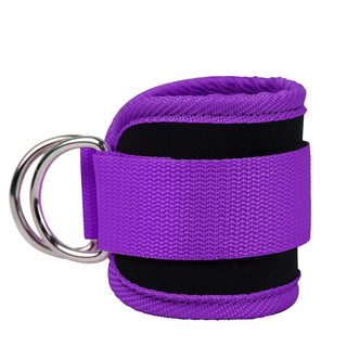 Gym Ankle Straps Double D-Ring Adjustable Neoprene Padded Cuffs Ankle Weight Leg Training Brace Support Sport Safety Abductors Alodia Store