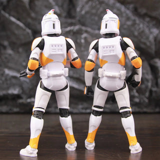 Star Wars 104th 212th 442nd 332nd 501st 6" Action Figure ARC ARF Trooper Shock Asohka Commander Phase 2 Episode II Clone Toys Alodia Store