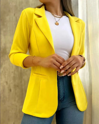 Buckle Blazer Vintage Coat Alodia Store