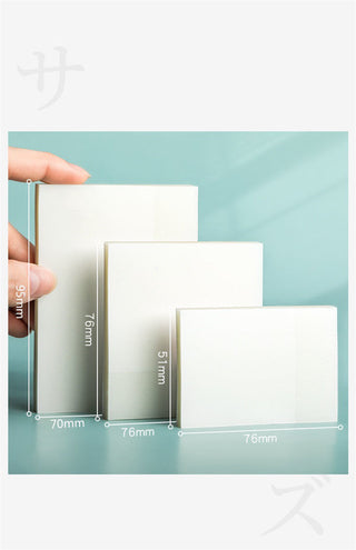 50sheets Transparent Posted it Sticky Note Pad alodia store