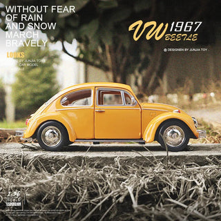1:36 Mini Car 1967 VOLKSWAGEN Beetle Classic Alloy Car Model Diecasts Metal Toy Car Model Simulation Miniature Scale F346 Alodia Store