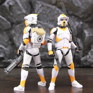 Star Wars 104th 212th 442nd 332nd 501st 6" Action Figure ARC ARF Trooper Shock Asohka Commander Phase 2 Episode II Clone Toys Alodia Store