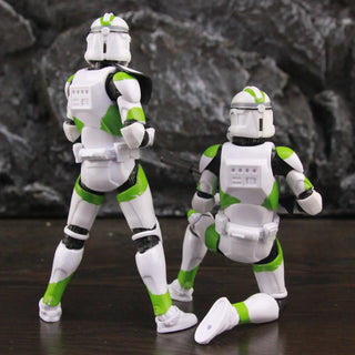 Star Wars 104th 212th 442nd 332nd 501st 6" Action Figure ARC ARF Trooper Shock Asohka Commander Phase 2 Episode II Clone Toys Alodia Store