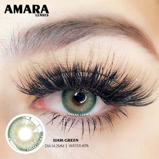 AMARA 1 Pair Color Contact Lenses for Eyes Natural Brown Lenses Beauty Fashion Monet lense Blue Lenses Green Eye Contact Alodia Store