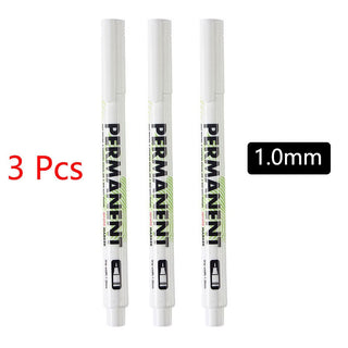 White Marker Pens grafting set 2.0mm Oily Waterproof White Gel Pen DIY ALODIA STORE