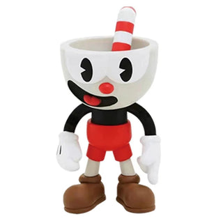 9-10cm 6pcs/Lot Cuphead Mugman The Chalice PVC Action Figure Model Toys Cute Cartoon Doll Gifts For Kid Children Christmas Alodia Store