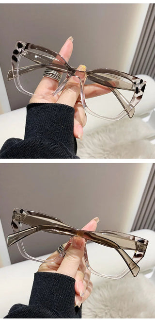 Cat Eye Glasses Blue Light Blocking Computer Eye Protection Women Designers Eyeglasses Optical Spectacle Glass Fashion Eyewear Alodia Store