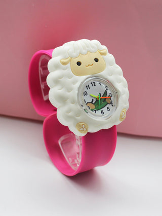 Cute Kids Watch Girl Pink Silicone Kawaii Cartoon Unicorn Dinosaur Tiger Arabic Digital Boy Quartz Wrist Watches Children Reloj Alodia Store