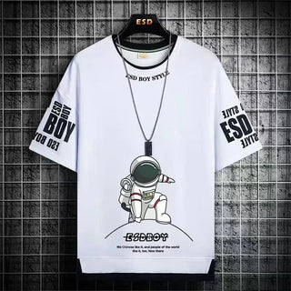 2022 New Men's T Shirts Japan Fashion Short Sleeve T Shirts Men Casual Summer Men Clothing Harajuku Print Graphic T Shirts Men Alodia Store
