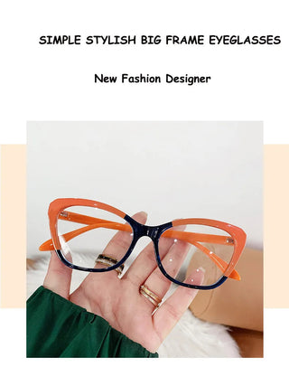 Anti Blue Light Blocking Cat Eye Oculos Mujer Glass Women Brand Fashion Luxury Designer Optical Eyeglasses Frame Classic Eyewear Alodia Store