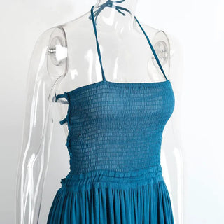 Summer Women Backless VERGOODR Smock dress Alodia Store