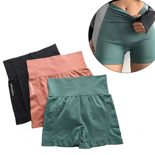 Women Seamless Shorts Sports Shorts for Women New Cycling Jogging Fitness High Waist Push Up Gym Shorts Leggings Yoga Clothing Alodia Store