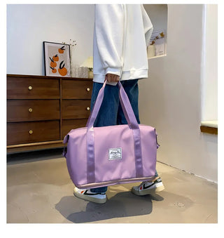 UNIXINU Carry On Travel Duffle Bag Nylon Waterproof Sports Gym Alodia Store