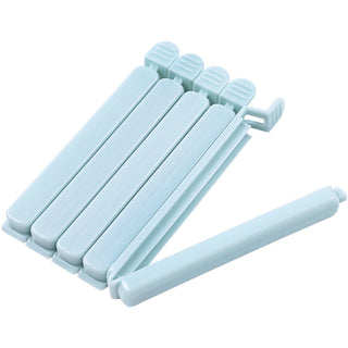 5Pcs Food Bag Clips Househould Food Snack Storage Sealing Bag Clips Sealer Clamp Kitchen Tool Sealing Clip Gadgets Kitchen Tools Alodia Store