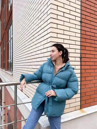Women Winter Jacket coat Stylish Thick Warm fluff Alodia Store