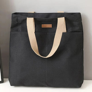 Women's Tote Bag Canvas Sewing Thread Large Capacity Alodia Store