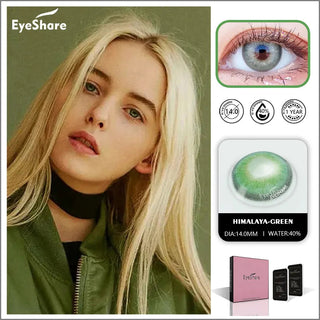 EYESHARE Color Lens Eyes 2pcs Natural Color Contact Lenses For beauty eyes Alodia Store
