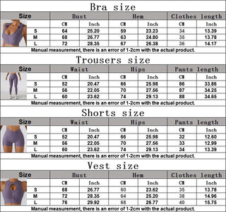 Chest Zipper Yoga Suit Women's Tracksuits Seamless Gym Workout Clothes 2 PCS Sexy Sportswear High Waist Leggings Bra Sports Set Alodia Store