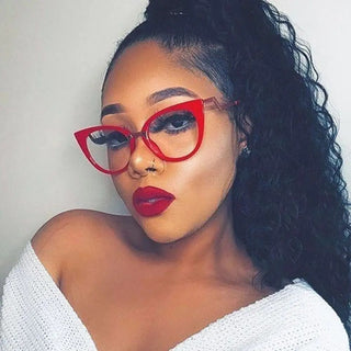 1Pc Anti Blue Light Blocking Cat Eye Oculos Mujer Glass Women Brand Fashion Designer Optical Eyeglasses Frame Classic Eyewear Alodia Store