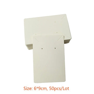Fashion Wood Jewelry Display Necklace Charms Jewelry Display Tray Pendant Earrings Card Style Pendant Display Card Alodia Store