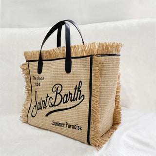 Saint Barth Brand Women's Bag 2024 Trend Tassel Street Tote Bag Alodia Store