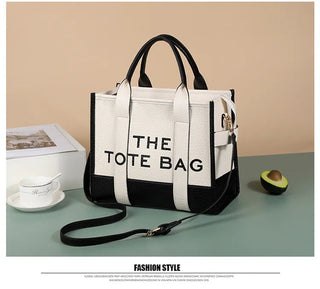 Women's Tote Bag 2024 New Leather Letters Shoulder Alodia Store