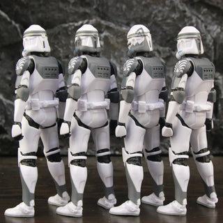 Star Wars 104th 212th 442nd 332nd 501st 6" Action Figure ARC ARF Trooper Shock Asohka Commander Phase 2 Episode II Clone Toys Alodia Store