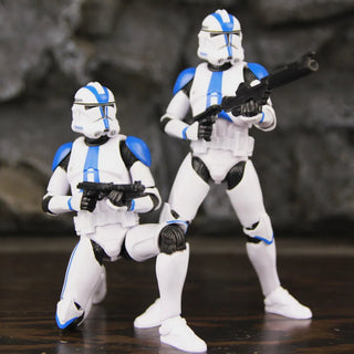 Star Wars 104th 212th 442nd 332nd 501st 6" Action Figure ARC ARF Trooper Shock Asohka Commander Phase 2 Episode II Clone Toys Alodia Store