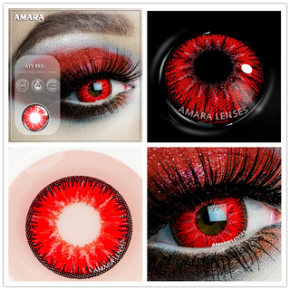 AMARA 2pcsCosplay Anime Eyes Lenses for Eyes AYY Series Makeup Sharingan Beauty Contact Lenses Eye Cosmetic Color Lens Eyes Alodia Store