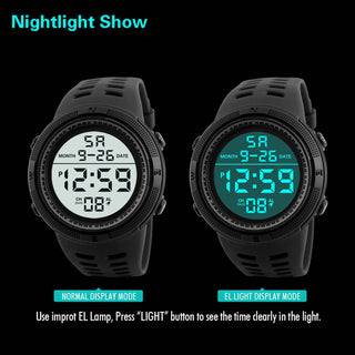 Luminous LED Digital Kids Watches waterproof Alodia Store