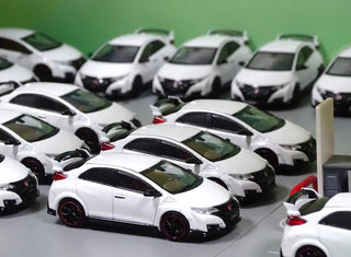 Bulk 1/64 Honda Civic Typer Fk2 Alloy Car Model Adult Classic Collection Gift Display Souvenir Boy Toys Alodia Store
