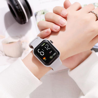 Digital Smart sport watch Women watches digital led electronic wristwatch fitness wristwatch Men kids hours hodinky Alodia Store