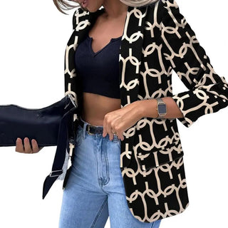 Cardigan Blazer Outerwear Alodia Store