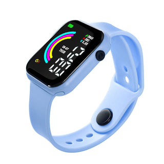 Child Watch Ultra Light LED Digital Watch for Kids Boy Girl Sports Military Silicone Wristband Electronic Clock relogio infantil Alodia Store