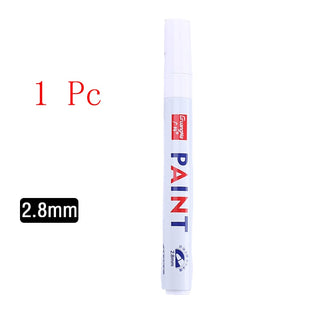 White Marker Pens grafting set 2.0mm Oily Waterproof White Gel Pen DIY ALODIA STORE