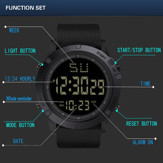 Luminous LED Digital Kids Watches waterproof Alodia Store