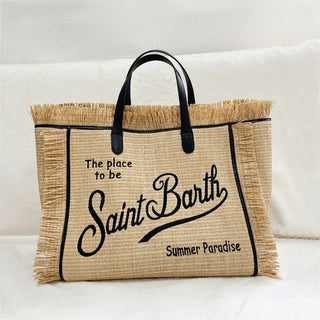 Saint Barth Brand Women's Bag 2024 Trend Tassel Street Tote Bag Alodia Store