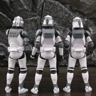 Star Wars 104th 212th 442nd 332nd 501st 6" Action Figure ARC ARF Trooper Shock Asohka Commander Phase 2 Episode II Clone Toys Alodia Store