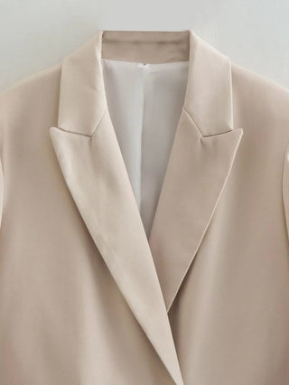 TRAF 2024 Long Sleeve Blazers for Women Coat Alodia Store