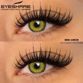 EYESHARE 1 Pair Natural Color Lens Eyes Yearly Color Contact Lenses for Eyes Beauty Contact Lenses Eye Cosmetic Color Lens Eyes Alodia Store