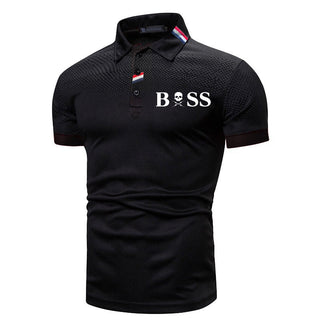 Men Polo Men Shirt Short Sleeve Polo Shirt Print Polo New Clothing Summer Streetwear Casual Fashion Men tops ALODIA STORE