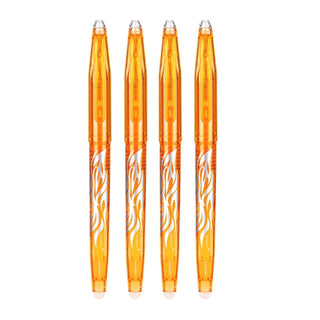 4 Pcs/Set Multi-color Erasable Gel Pen 0.5mm Kawaii Pens Student alodia store