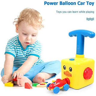 Balloon Launcher Car Toy Set Children's Balloon Launcher Toy Force Car Balloon Launcher Toys Kid's Preschool Educational Gifts Alodia Store