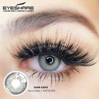 EYESHARE Natural Color Lens Eyes 2pcs Color Contact Lenses For Eye Blue Beauty Contact Lenses Eye Yearly Cosmetic Color Lens Alodia Store