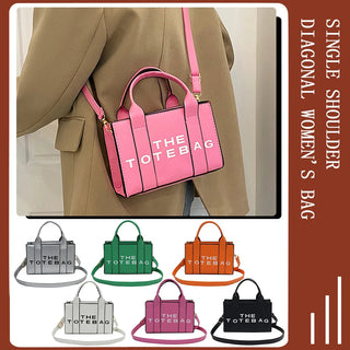 Women Tote Bag Contrast Letters Fashion Ladies Alodia Store
