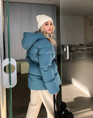 Women Winter Jacket coat Stylish Thick Warm fluff Alodia Store