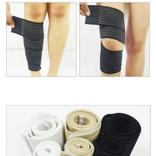 40-200cm Knee Elbow Wrist Ankle Bandage Cuff Support Wrap Sport  Compression Strap Belt Fitness Gym Brace Tape Elastic Band Alodia Store
