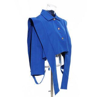 DEAT 2023 Autumn Women's Coat New Fashion Turn-down Collar Solid Alodia Store